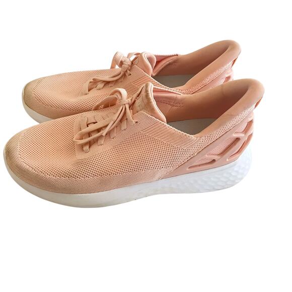 Kizik Athens Peach N Cream Cushioned Running Athletic Sneakers M 10.5 / W 12.5 - Picture 3 of 7